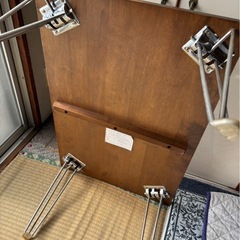 11/15(土)限定　折りたたみテーブルの画像