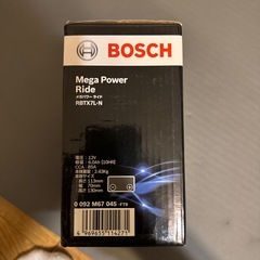 BOSCH バッテリー　型番:RBTX7L-N (取りに来ていただける方限定)の画像