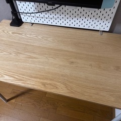 (引渡し者様決まりました)無印良品デスクの画像