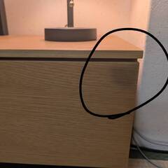 ニトリ　テレビボード(ローボード)　ナチュラル木目の画像