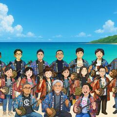 【沖縄三線】海人三線倶楽部（田中秀二琉球民謡研究会）