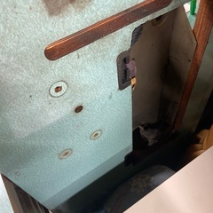 ミシン天板と台足の画像