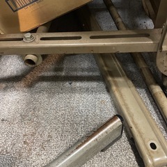 ミシン天板と台足の画像