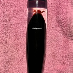 【超お得な新古品】オートランド 200mmロングシフトノブ 生花　赤色の画像