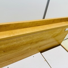 ニトリ　木製シングルベッドフレーム・マットレスセットの画像