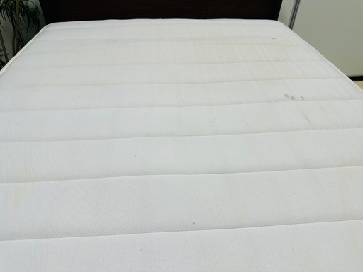 FRANCEBED ダブルフレーム・マットレスセット ダークブラウン