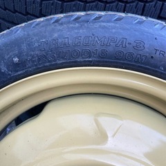 トヨタ プリウス スペアタイヤ テンパータイヤ PCD100 5穴 NHW20 ZVW30 未使用
の画像
