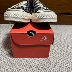 新品 ct70　チャックテイラー　ブラック　コンバース　ローカット26.5cmの画像