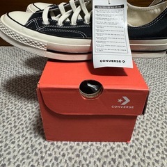 新品 ct70　チャックテイラー　ブラック　コンバース　ローカット26.5cmの画像