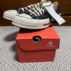 新品 ct70　チャックテイラー　ブラック　コンバース　ローカッ...