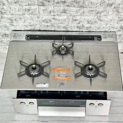 ノーリツ「ピアット」都市ガスビルトインコンロ 両面焼きグリル・幅75cmの画像