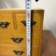 レトロ アンティーク 小引き出し 4引き出しの画像