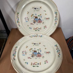 レトロ 食器 プレートの画像