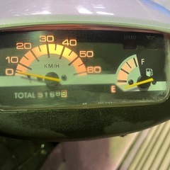 【商談中】美品 実働 BT新品 スズキ CA1PA レッツ2 2スト原付 スクーター ブラックの画像