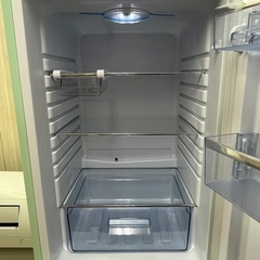 #37 オシャレなレトロデザイン!! 大きめ2ドア A-stage 2022年 198L GEL-198L02GR グランドライン 冷凍冷蔵庫の画像