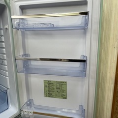 #37 オシャレなレトロデザイン!! 大きめ2ドア A-stage 2022年 198L GEL-198L02GR グランドライン 冷凍冷蔵庫の画像