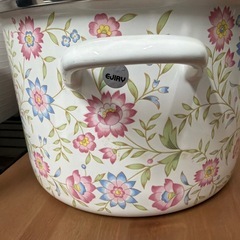 レトロ 両手鍋の画像