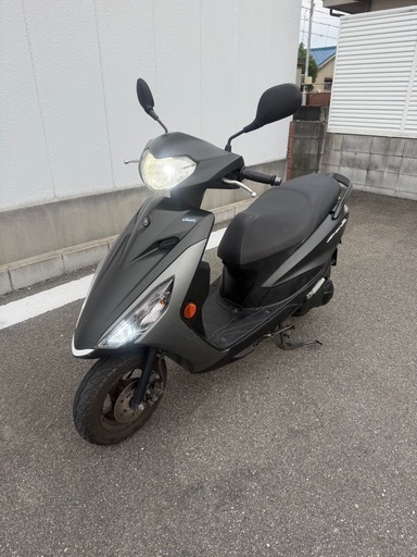 ヤマハ純正部品にて　エンジンオーバーホールしました！　自賠責8年6月まで付きにしました！　LEDヘッドライト　乗って帰れます！　アクシスZ  合わせててメンテナンス多数しました。