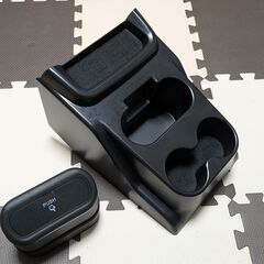 ruiya 新型 ホンダ N-BOX JF5 JF6 コンソールボックス ドリンクホルダー ゴミ箱 3in1 コンソールトレイの画像