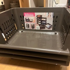 積み重ねバスケットの画像