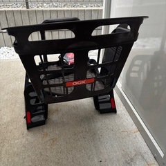 自転車　OGK後ろ子供乗せ　中古の画像