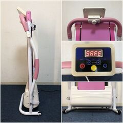 電動ルームランナー HSM-T01ピンク 折りたたみ可能 ウォーキングマシン 電動ウォーカー かんたん操作パネル 清掃/動作確認済みの画像