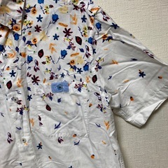 PAGELO 花柄 半袖シャツ Mサイズの画像