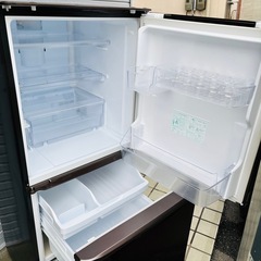 直接引き取り5,000円引き⭐︎大阪府下又は近郊は配送設置込み🉑SHARP 314L 冷凍冷蔵庫 SJ-PW31X-T 2013年製/J111-28の画像