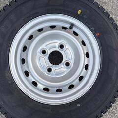 タ4 クリッパー U71V 純正スチール ヨコハマ 新品スタッドレス 2025年製 12インチ 3.5J-12 +38 100-4Hの画像