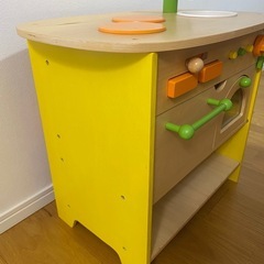【おもちゃ】木のキッチン(森のアイランドキッチン)の画像