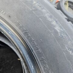 265/65-17　ブリジストン　DMV2　４本セットの画像