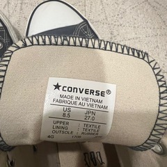 コンバース　ハイカットの画像
