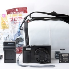 超美品！Panasonic LUMIX TZ90★Wi-Fi内蔵★カメラバック付  1ヶ月動作補償あり！ 安心のゆうパック代引き発送！ 送料、代引き手数料無料！の画像