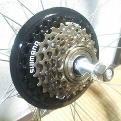 決定★２７インチ★LEDオートライト＋６段ギア後輪set★バンドブレーキ★タイヤ新品★③の画像