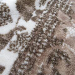 西川　NISHIKAWA 高級毛布　 シングル　ベージュ系の画像