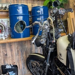 ■■レトロガレージ看板【アイアンクロス・CHOPPER】バイカー・オリジナル■の画像