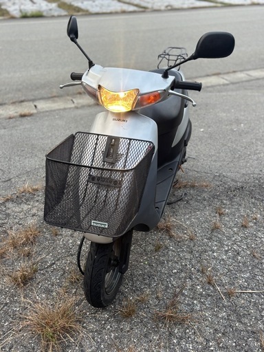 レッツ2 SUZUKI 原付　スクーター　岐阜　カゴ付き　綺麗　実働　格安
