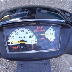 JOG スポーツ　YAMAHA 原付　スクーター　実働　格安　岐阜の画像