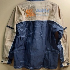 ★早い者勝ち★【Mサイズ】YAMAHA CYBER TEX (サイバーテックス) ヤマハ レインスーツ 上下セット アウトフィット outfit 防水 ウインドブレーカーの画像
