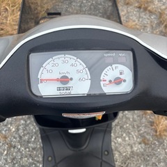 レッツ2 SUZUKI 原付　スクーター　岐阜　カゴ付き　綺麗　実働　格安の画像