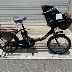試乗🉑新車仕上げ⭐️中古子供乗せ電動自転車 ヤマハPASキス ブリヂストンアンジェリーノの画像