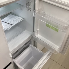 【6ヶ月保証】 2ドア冷蔵庫 SHARP SJ-D15G-Wの画像