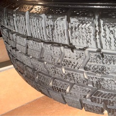 トヨタ　シエンタ　スタッドレスタイヤの画像