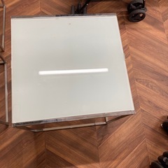 1154 サイドテーブル セット 天板ガラスの画像