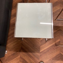 1154 サイドテーブル セット 天板ガラスの画像