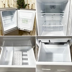 【2021年製】 AQUA アクア AQR-13K(S) 冷凍冷蔵庫 126Lの画像