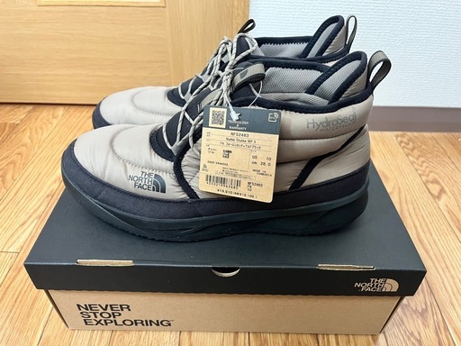 新品未使用　THE NORTH FACE Nuptse Chukka WP II 28cm ノースフェイス
