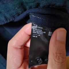 ユニクロ フランネルチェックシャツ【美品】ブラックウォッチの画像