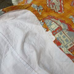 昭和レトロ　敷物　マルチカバー　お家柄　こたつカバー　マルチラグの画像