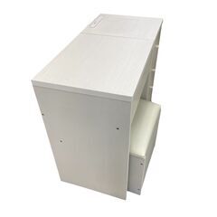 ライト付き デスクドレッサー イス付き 幅80×奥行40×高さ71cm 基本引き取り限定 神奈川県横須賀市の画像